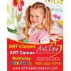 Art School!    Classes,    Camps!    Классы Изобразительного Искусств!