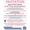 Attend a FREE "First Time Home  Buyers" Seminar